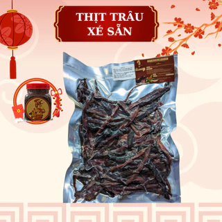 Thịt Trâu Gác Bếp Xé sẵn đặc biệt Đậu Food, Thịt Mềm Và Ngọt Ngon Chuẩn Tây Bắc 250g - 500g - 1kg, Tặng Kèm Chẩm Chéo