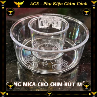 Cóng ăn, cóng tắm cho chim hút mật, khuyên,... bằng nhựa (1cái) siêu bền - ACE - Phụ Kiện Chim Cảnh