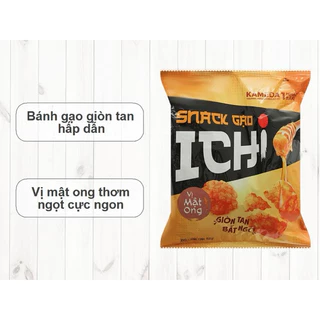 Bánh gạo mật ong Ichi Snack gói 150g (10 gói x 15g)