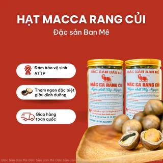 HẠT MACCA RANG CỦI HỘP 500G