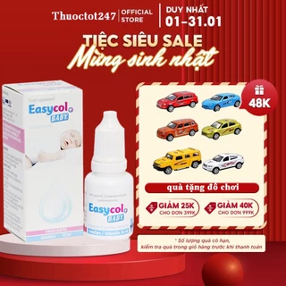 Enzyme Lactase Easycol Baby ngăn ngừa tiêu chảy, nôn trớ, hấp thu kém cho trẻ bị bất dung nạp lactose từ 0 tháng tuổi