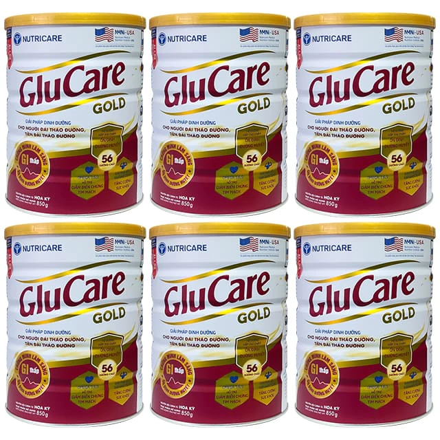 (Mẫu mới, date mới) Sữa glucare gold 850gr