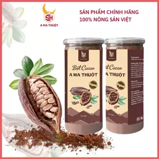 Bột Cacao Nguyên Chất Hũ 500g AMA THUỘT