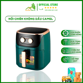 Nồi Chiên Không Dầu Gia Dụng Tiện Ích - Nồi Chiên Không Dầu Camel 12 Lít Bảo Hành Chính Hãng 12 Tháng