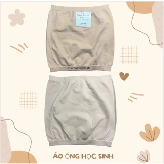 [Quà Tặng] Áo Ống Cotton Học Sinh Nữ Không Mút, Áo Bra Cúp Ngực Trơn