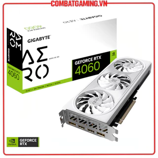 VGA Card Màn Hình Gigabyte GeForce RTX 4060 AERO OC 8G hàng chính hãng