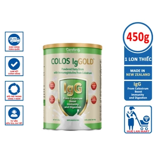 Sữa non COLOS IgGOLD Hộp 450g - Tăng cường miễn dịch