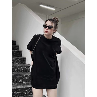 Áo Thun Basic Local Brand Cổ Tròn Chất Form Rộng Cotton Co Dãn 4 Chiều Nam Nữ Mặc Cực Chất Giá Xưởng