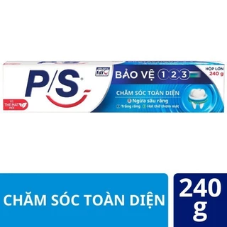 KEM ĐÁNH RĂNG P/S 123  SÓC TOÀN DIỆN 230g