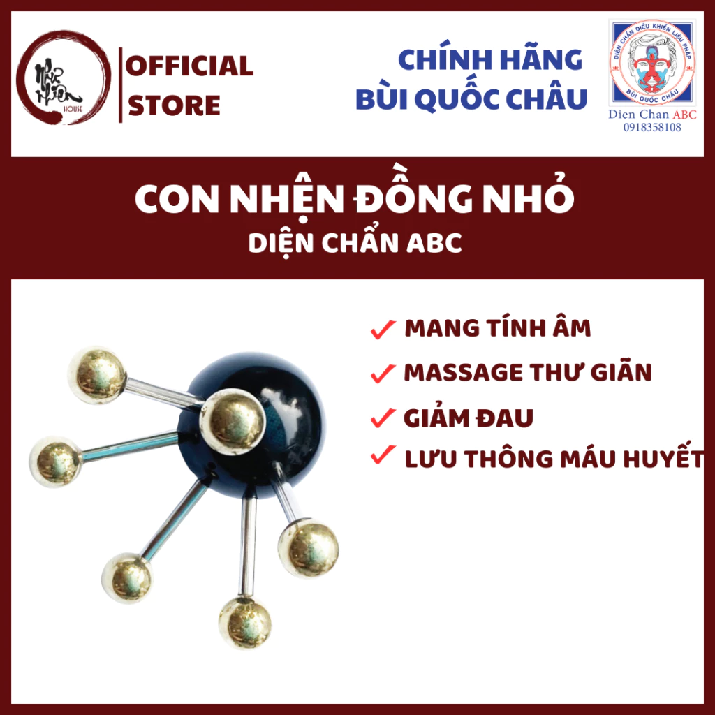 [CHÍNH HÃNG BÙI QUỐC CHÂU] Con Nhện Dụng Cụ Diện Chẩn Bùi Quốc Châu Chính Hãng