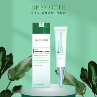 Gel chấm giảm mụn và giảm thâm nhiệt đới Dr Smooth 15gram