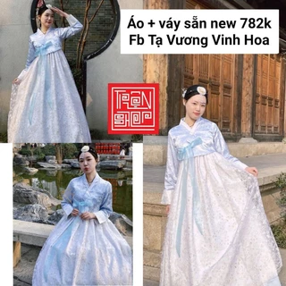 Trang phục truyền thống Hàn Quốc Hanbok mẫu xinh new sẵn