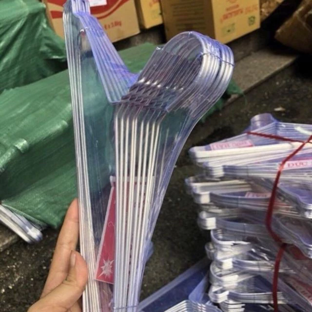 Combo10 Móc treo quần áo nhôm(40cm)móc phơi quần áo nhôm giá rẻ