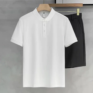 áo polo nam trơn zahan vải cotton cá sấu co giãn 4 chiều mềm mịn thoáng mát