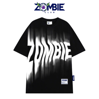 Áo thun Zombie Club x PAMIN Blur vải thun cotton cao cấp định lượng 250gsm ZB002