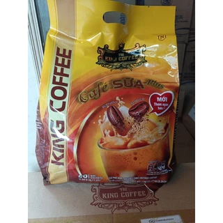 Café SỮA hòa tan KING COFFEE - Túi 50 gói x 20 g