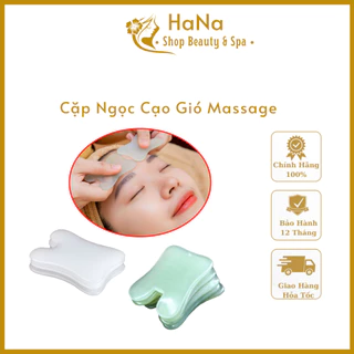 Cặp Ngọc Cạo Gió Massage Mặt Dụng Cụ Cạo Gió Massage Mặt