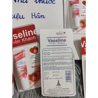 Vaseline thiên khánh 10g làm mềm da, dưỡng môi,hỗ trợ nứt da. nứt môi