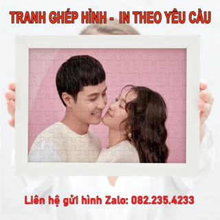 [ QUÀ LƯU NIỆM] In Tranh Ảnh ghép hình theo yêu cầu - Jigsaw Puzzle - Nhiều Kích Thước