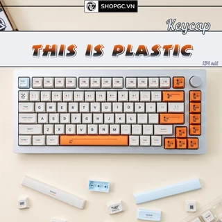 Keycap This is Plastic | Keycap dành cho bàn phím cơ 138 nút nhựa PBT  , in nhiệt Dyesub