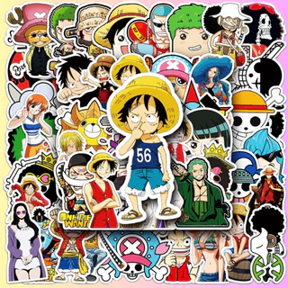 S16 - Set 50 Sticker Hoạt Hình One Piece