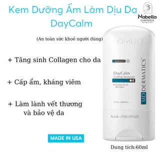 Kem dưỡng ẩm làm dịu da MD Dermatics DayCalm - Dung tích 60ml