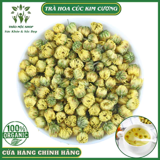 ✅[HÀNG CAO CẤP] Trà Hoa Cúc Sấy Khô Nguyên Bông 100gr Cúc Nụ Kim Cương Thanh Nhiệt, Giải Độc, Mát Gan, Sáng Mắt