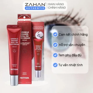 Kem dưỡng mắt Retinol Wrinkle Eraser Roll On Eye Cream Retinol Prettyskin 30ml