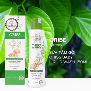 Sữa Tắm Gội Rôm Sảy Cho Bé ORISS BABY ( chai 150 ml )