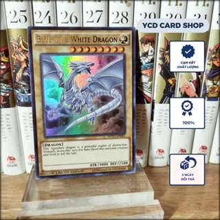 Thẻ bài Yugioh chính hãng Blue-Eyes White Dragon – Ultra Rare