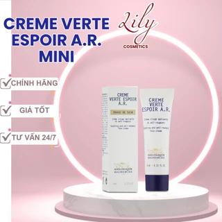 [Công ty | Creme Verte Espoir A.R. Mini] Kem Dưỡng Chuyên Sâu Dành Cho Da Bị Kích Ứng 4ml | Biologique Recherche BR