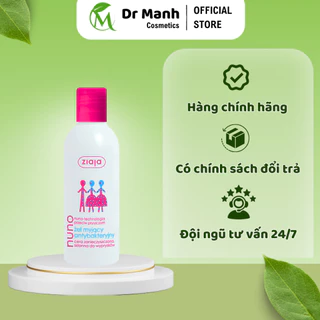 Sữa rửa mặt dạng gel ngừa mụn trắng da Ziaja Nuno cho da dầu và da hỗn hợp, không gây kích ứng 200ml - Dr Mạnh