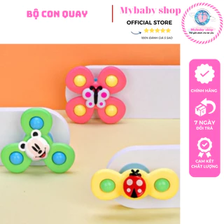 [HCM-GIÁ RẺ] Sét 3 con quay đồ chơi cho bé Spinner. Con quay dính tường.