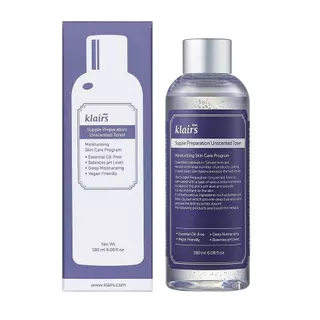 [CHÍNH HÃNG]Toner dưỡng ẩm, Nước cân bằng da Klairs 180ml không mùi, dưỡng ẩm tức thì – Nước hoa hồng dưỡng ẩm