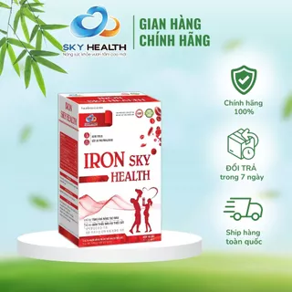 Gel uống Bổ máu IRON SKY HEALTH cải thiện tình trạng thiếu máu - Hộp 18 gói