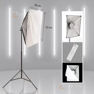 [BẢO HÀNH 1 NĂM] Bộ đèn studio chụp ảnh, quay phim, Livestream, quay phim chuyên nghiệp, Đèn Softbox chữ nhật hắt sáng