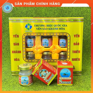 YẾN SÀO KHÁNH HOÀ SANEST HỘP 6 LỌ ( CÓ KÈM TÚI )