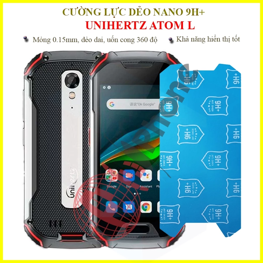 Dán cường lực dẻo nano cho Unihertz Atom L