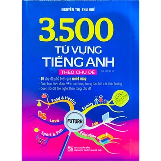 Sách - 3500 Từ vựng tiếng Anh theo chủ đề