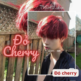 Thuốc Nhuộm Tóc Màu ĐỎ CHERRY Nam Không Tẩy | Tudayhair, Tudayhairs