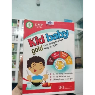 Siro ăn ngon Kid baby gold - hỗ trợ ăn ngon ngủ sâu giấc, tăng cường tiêu hóa tốt hơn cho bé từ 6 tháng