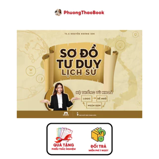 Sách - Sơ Đồ Tư Duy 9+ Lịch Sử 12 (Cô Nguyễn Hương Sen)