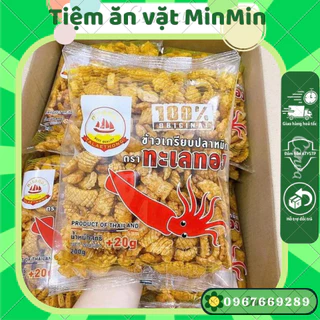 Bánh Snack Bim Bim Mực Thái Lan TALAETHONG Gói Lớn 220G