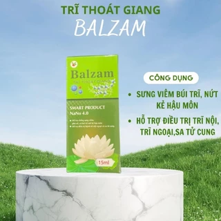 Trĩ thoát giang Balzam