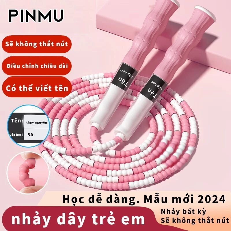 nhảy dây PINMU Dây nhảy trẻ emTrong nhà không thể điều chỉnh chiều dài Giữ thể dục Thiết bị huấn luyện