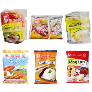 Lốc (5 gói x 340-400g) Bột Bánh bò/Bánh bao/Bánh xèo/Bánh Bông lan nướng/Há cảo/Khoai tây Vĩnh Thuận