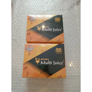 combo 2 hộp trà multi juice bitney kho malaysia 5/2025