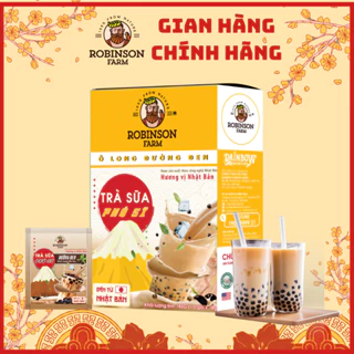 Trà Sữa Phú Sĩ Olong Đường Đen - Đậm Trà -  Robinson Farm - 10 Lần Uống