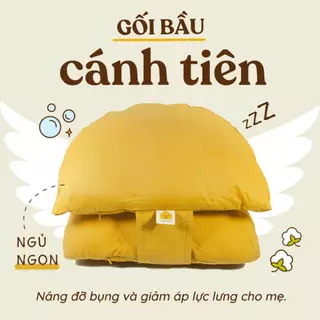 Gối Bầu Cánh Tiên Nhà Đậu Nâng Bụng Đỡ Lưng Giúp Mẹ Bầu Ngủ Ngon | Nhà Đậu | 224