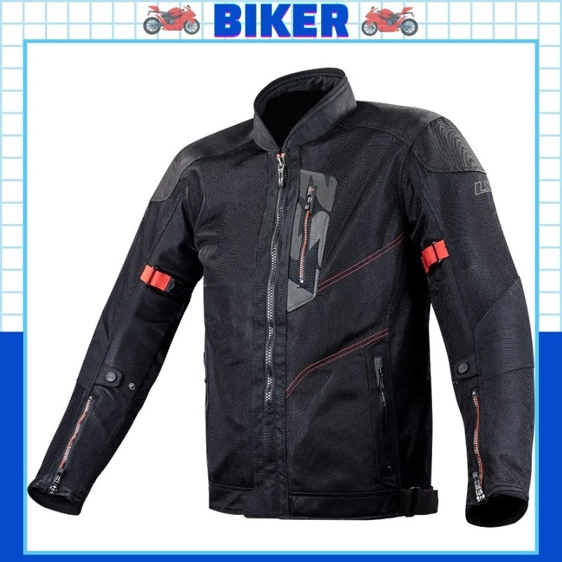 Áo Thời Trang Bảo Hộ Lái Moto, Xe Máy LS2 Alba Man